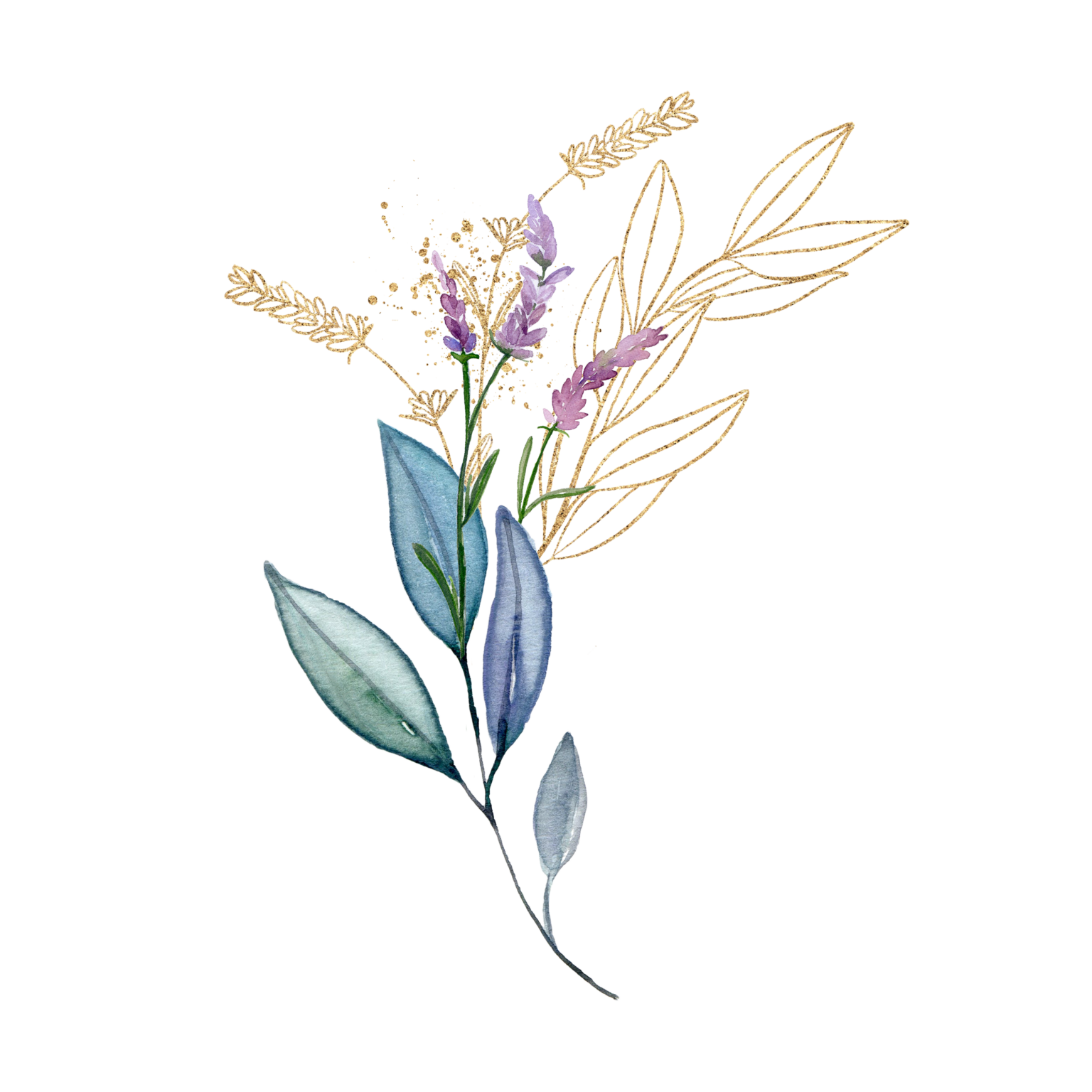 Bouquet 1 gold